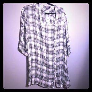 NWT Free People Plaid Dress